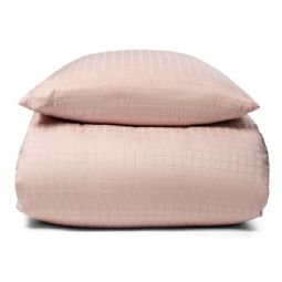 Luksus sengetøj - 100% Bomuldssatin sengelinned - Daisy rosa - By Night jacquard vævet sengesæt